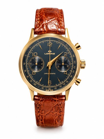 Armbanduhr Lorenz Herr in Gelbgold 16588 - 16588